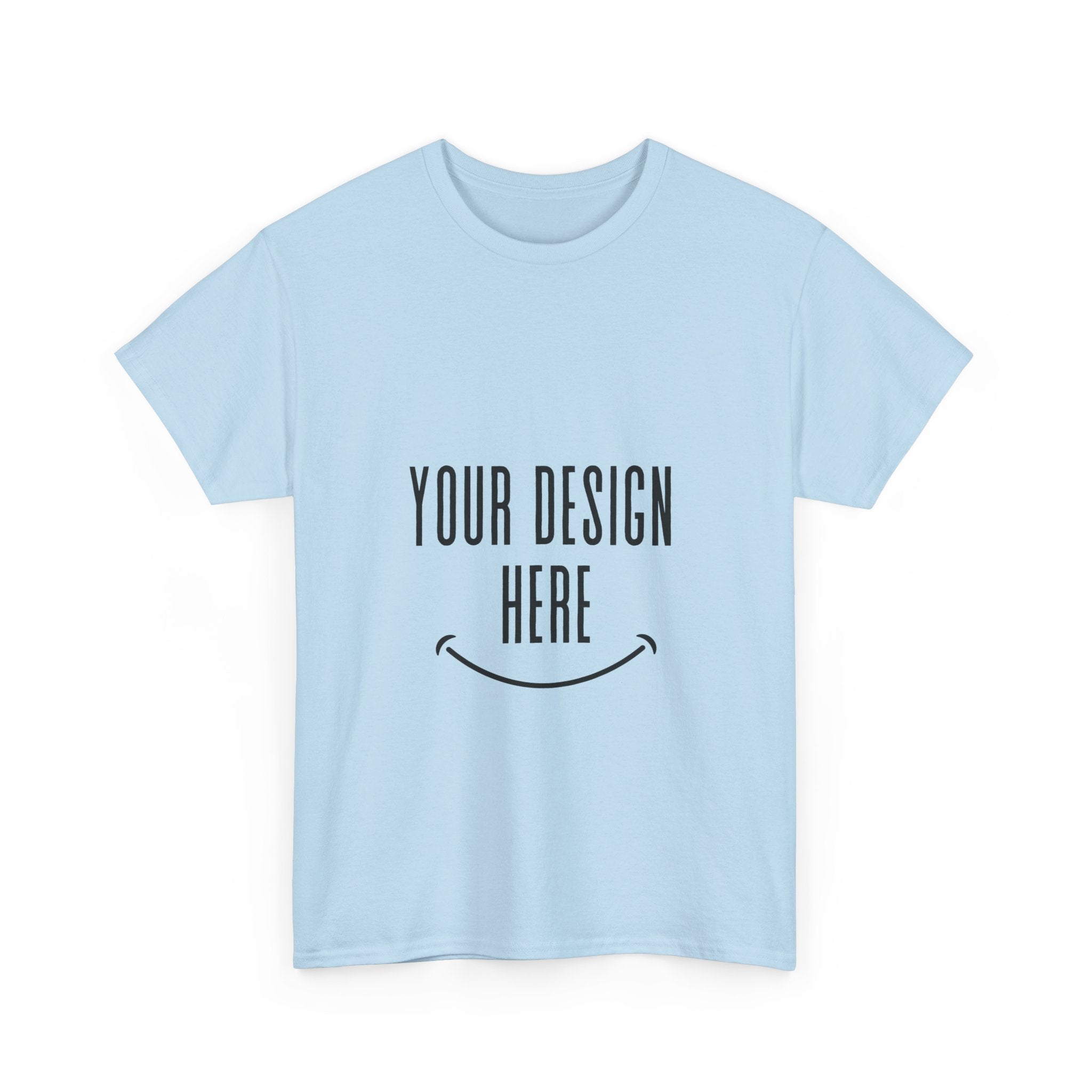 Customizable Unisex Heavy Cotton Tee, Personalized Gift, Graphic Tee, Casual Wear, Everyday Comfort