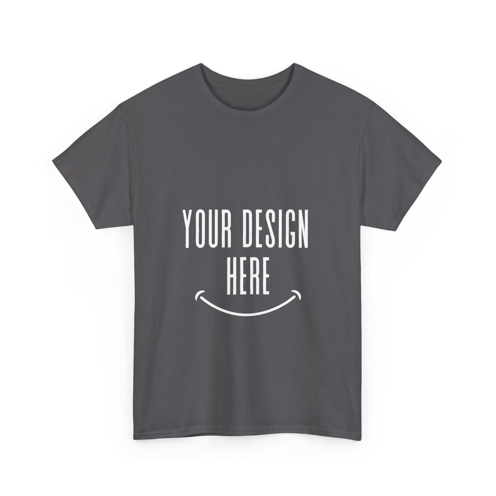 Customizable Unisex Heavy Cotton Tee, Personalized Gift, Graphic Tee, Casual Wear, Everyday Comfort