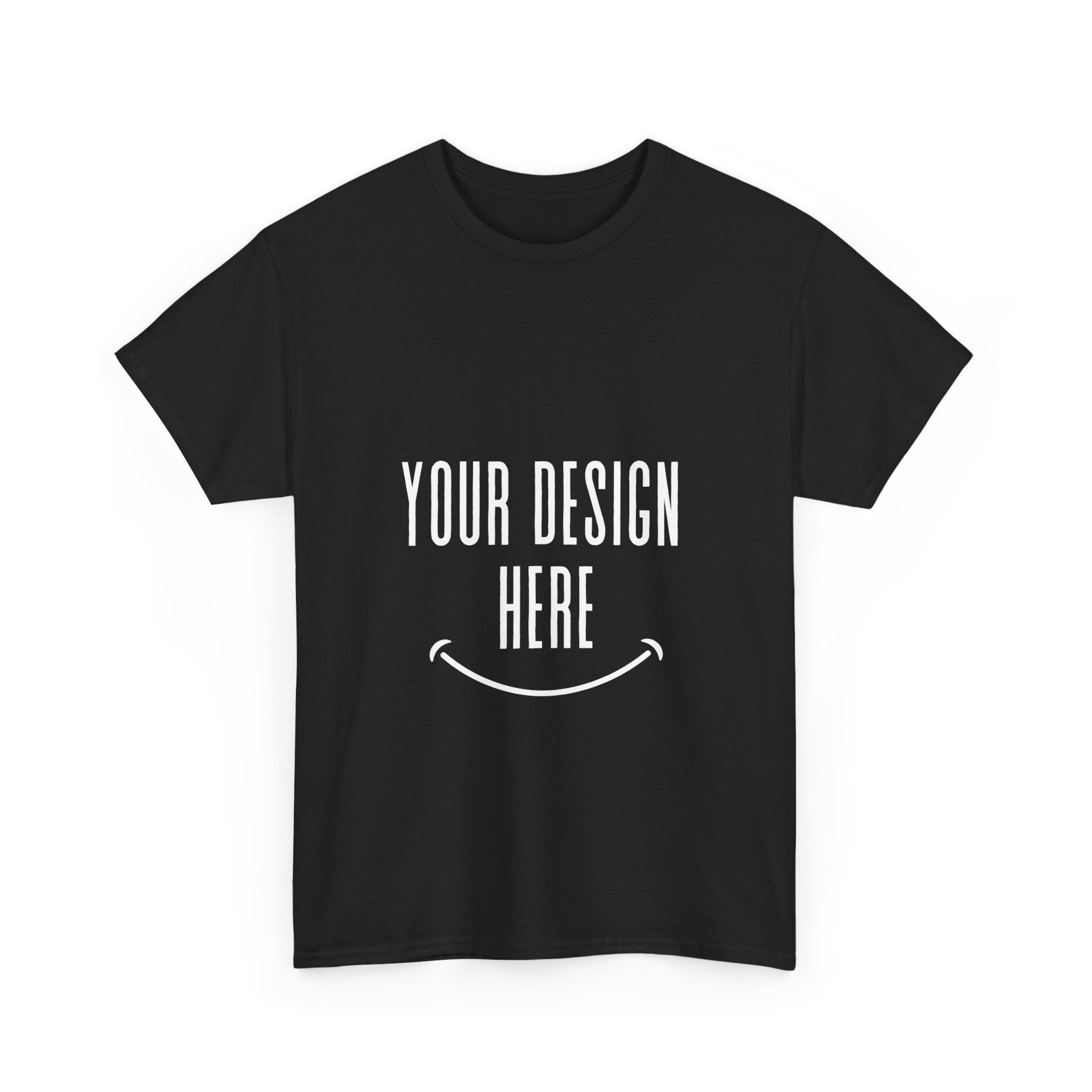 Customizable Unisex Heavy Cotton Tee, Personalized Gift, Graphic Tee, Casual Wear, Everyday Comfort