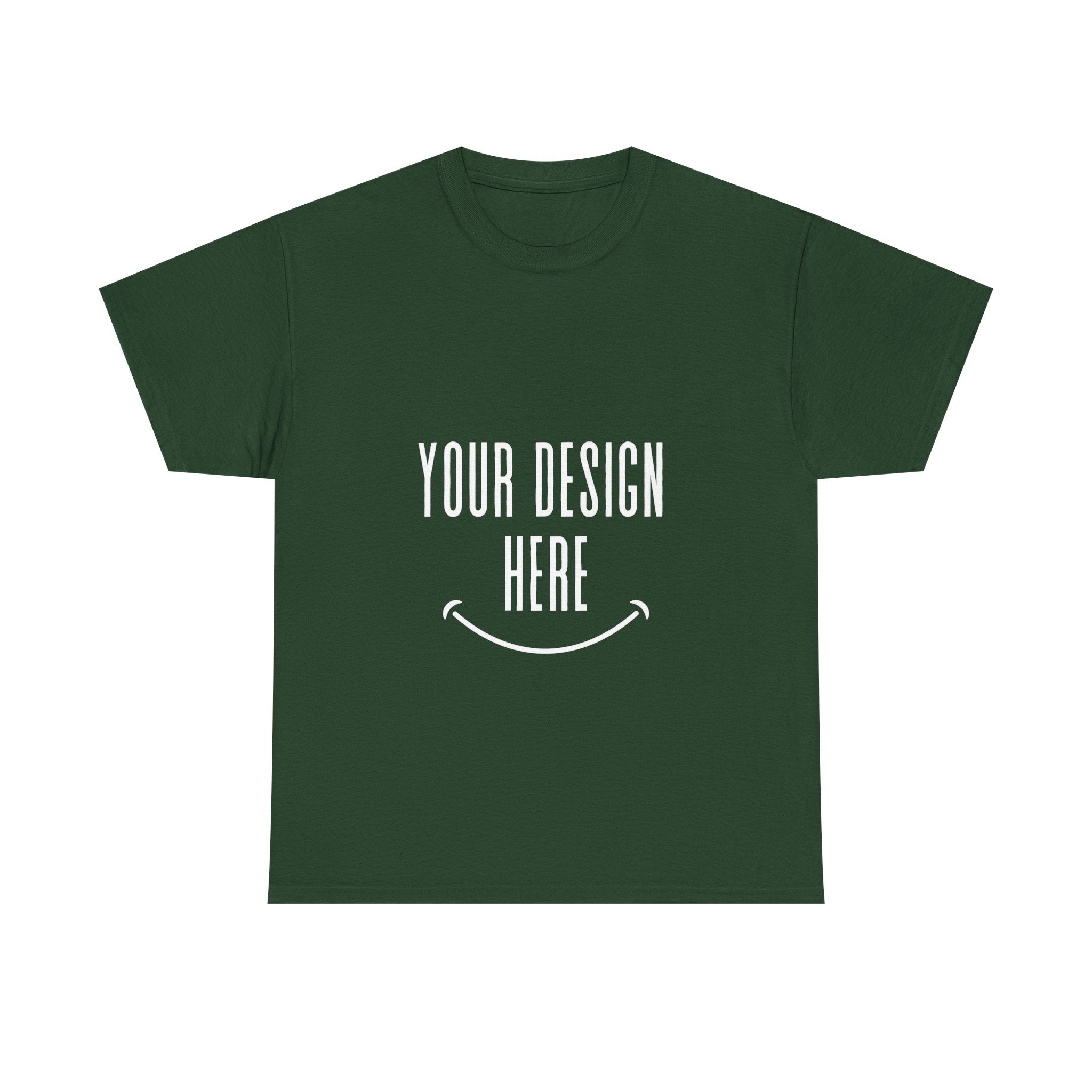 Customizable Unisex Heavy Cotton Tee, Personalized Gift, Graphic Tee, Casual Wear, Everyday Comfort