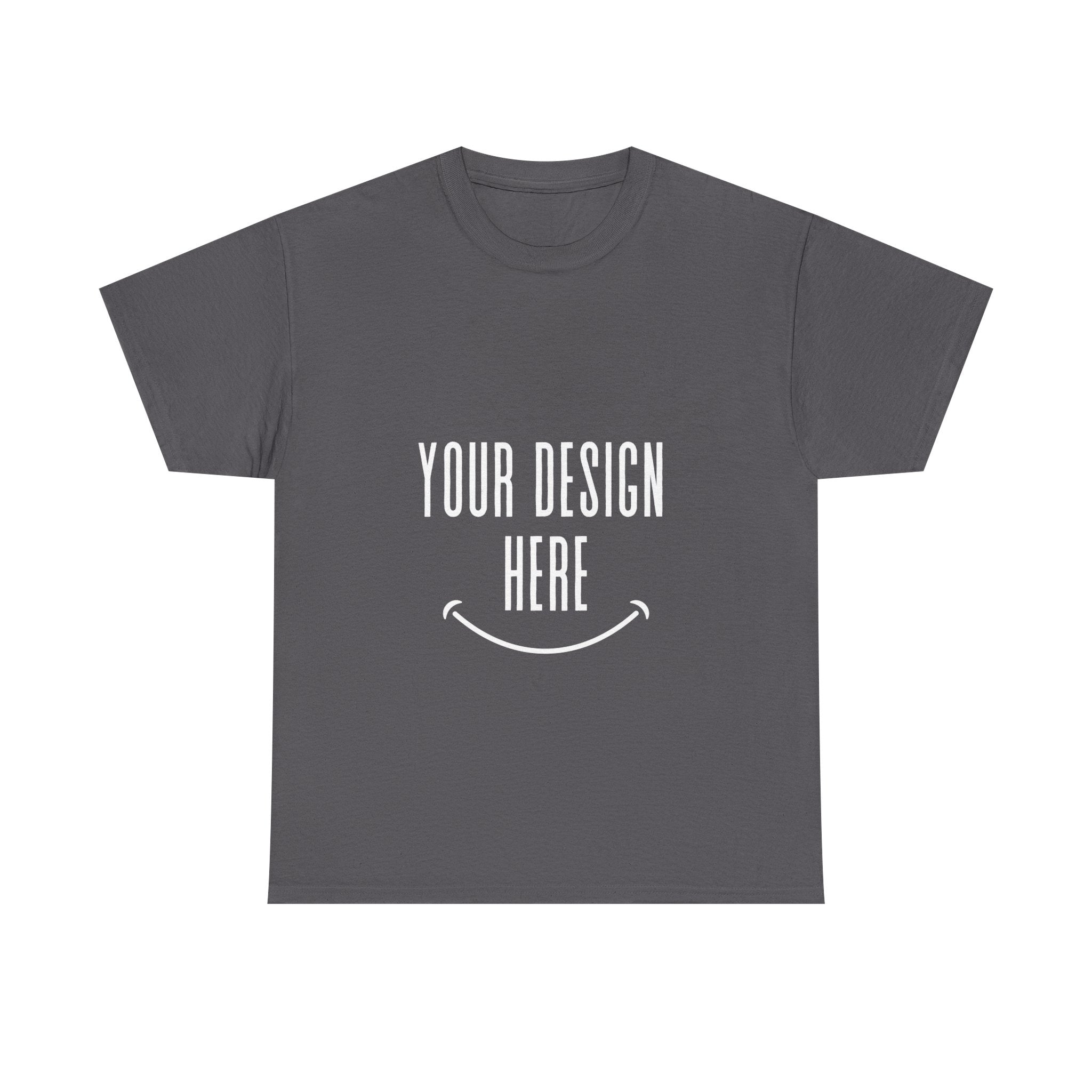 Customizable Unisex Heavy Cotton Tee, Personalized Gift, Graphic Tee, Casual Wear, Everyday Comfort