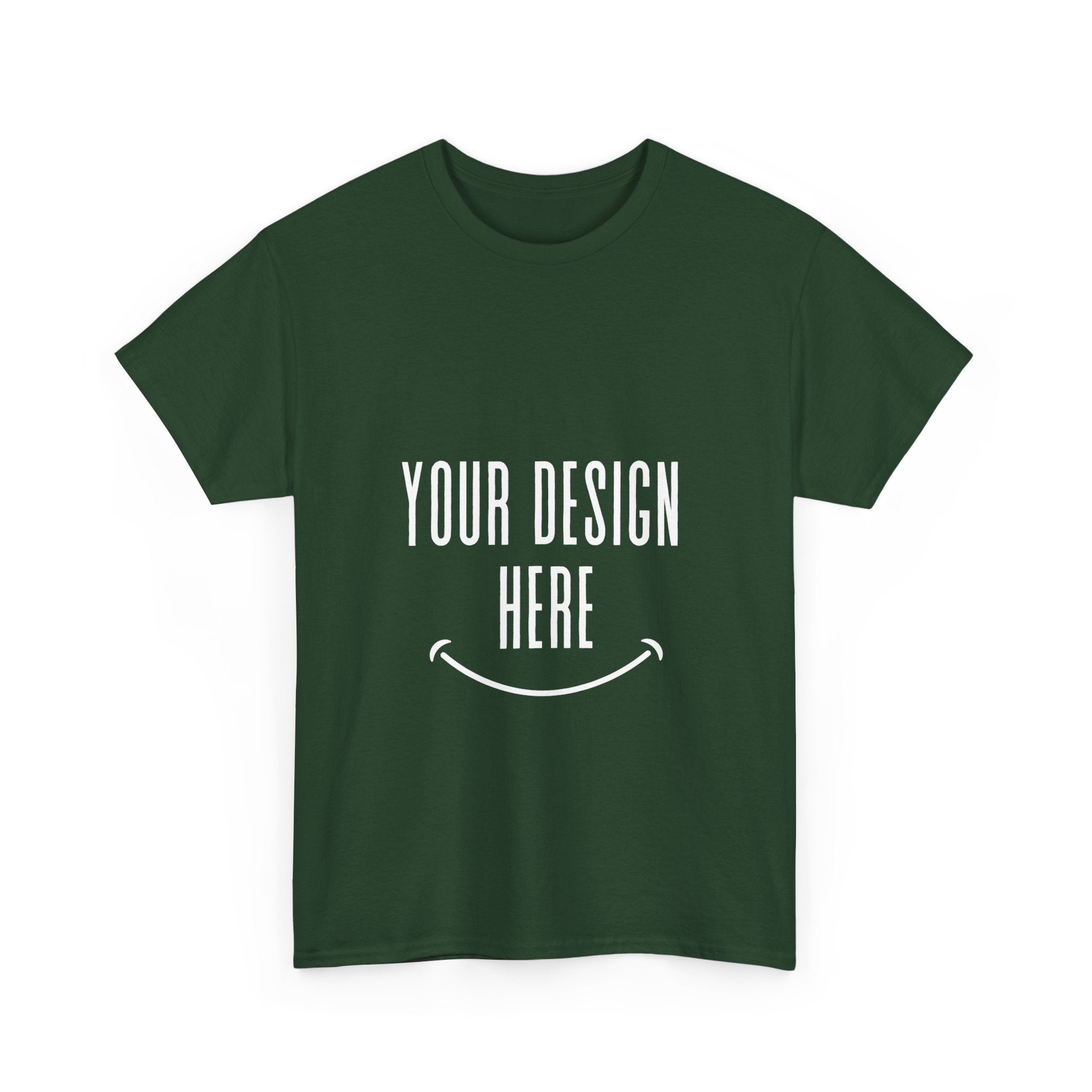 Customizable Unisex Heavy Cotton Tee, Personalized Gift, Graphic Tee, Casual Wear, Everyday Comfort